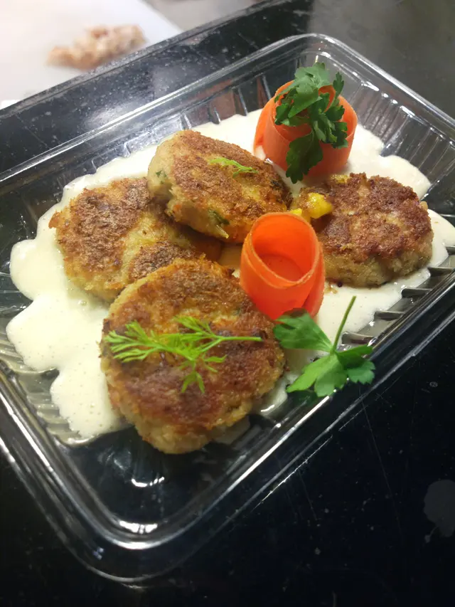 滿口蟹肉, 並沒有加入任何薯仔令其大件D