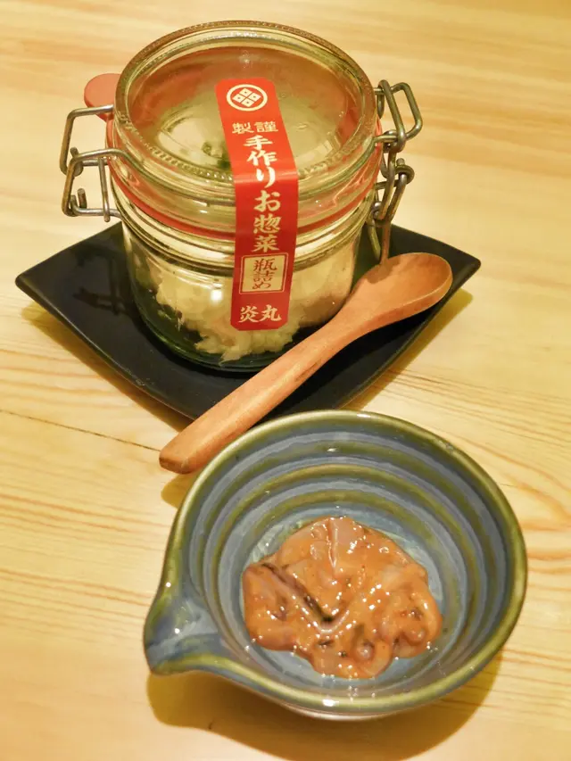 自家製魷魚鹽辛薯仔沙律