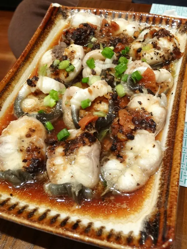 梅子豉汁蒸大鱔