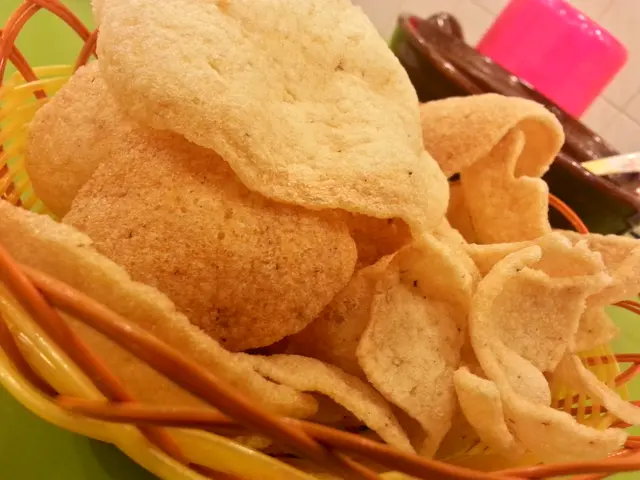 餐前小食: 炸蝦片
