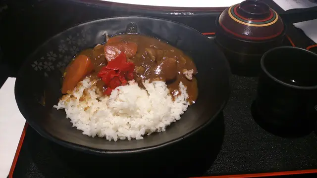 curry beef rice bowl