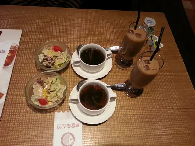 沙津,餐湯,涷咖啡