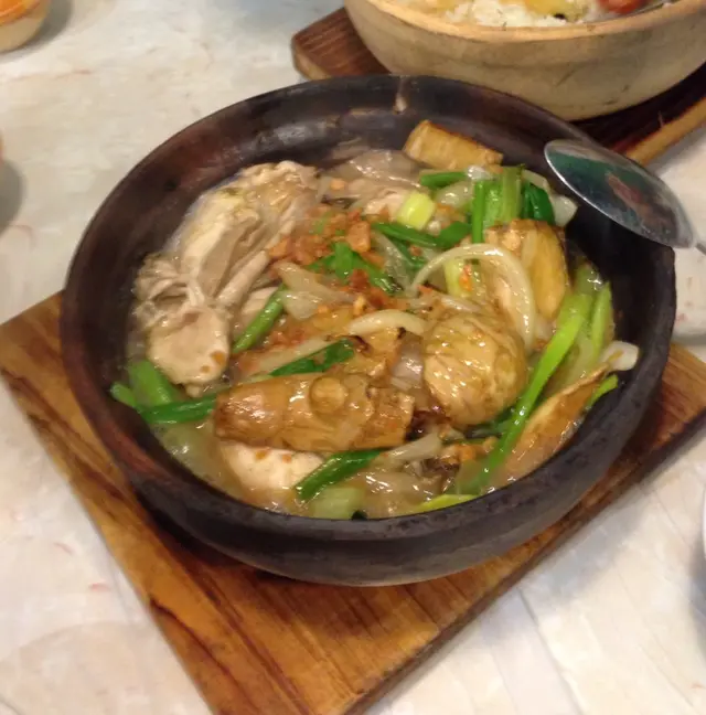 薑蔥蠔煲（$218）不夠鑊氣，no good