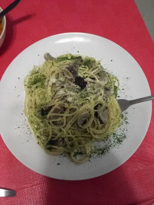 松露白汁雜菌意大利麵