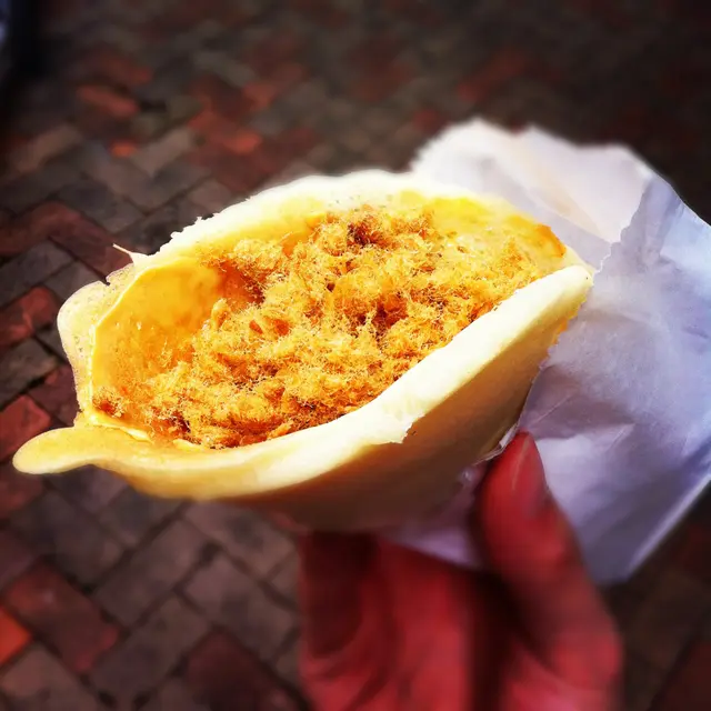 蛋白肉鬆鹹班戟