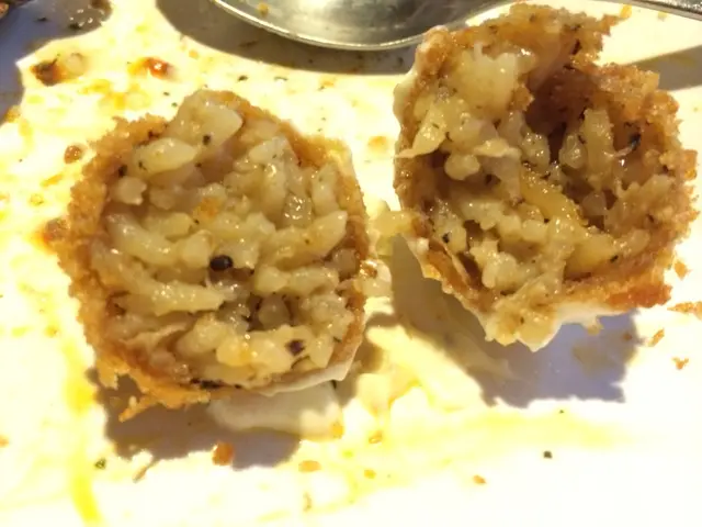 Deep fried rice ball