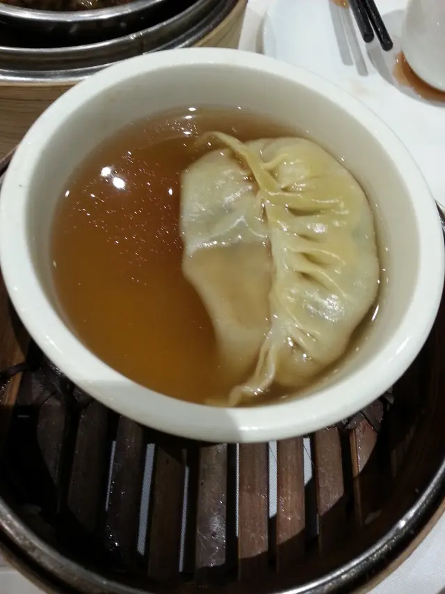 健康黑蒜灌湯餃