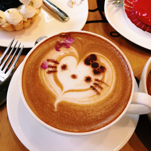 rose latte