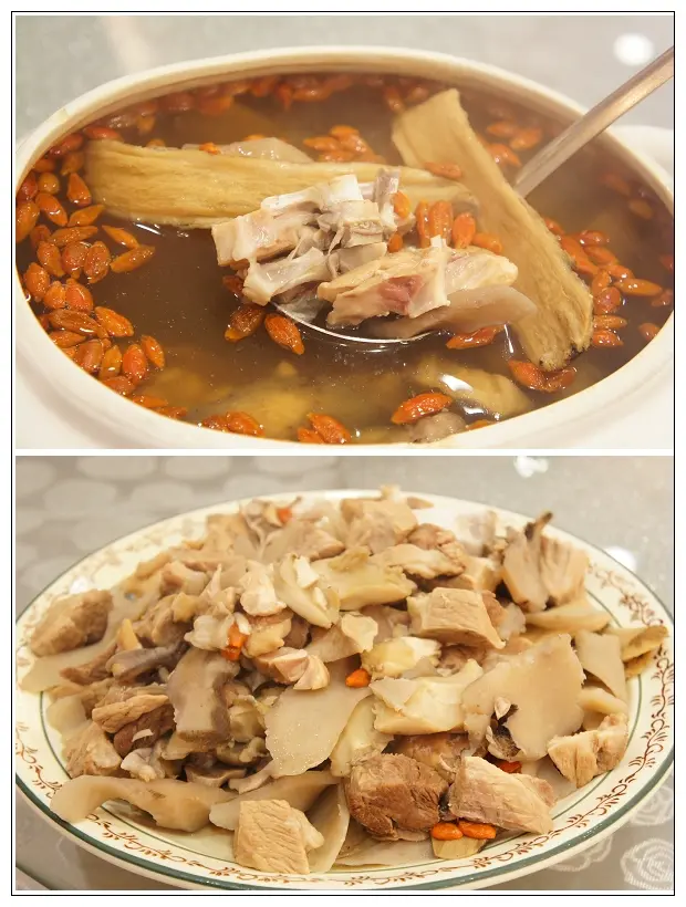 准杞北芪螺頭燉鱷魚湯