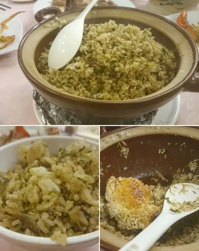 大廚的拿手好戲,出來的飯身,既是爽口乾身,也包含黃鱔的味道精華,更有大塊飯焦,不枉一場前來