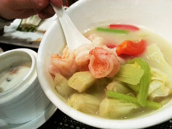 上湯帶子娃娃菜$78