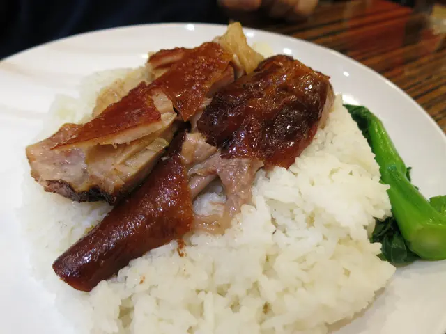 燒鵝燒肉飯
