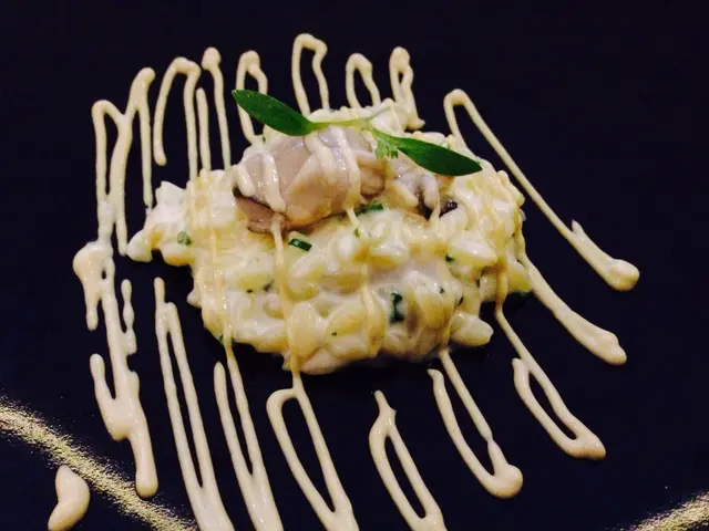 Oyster risotto