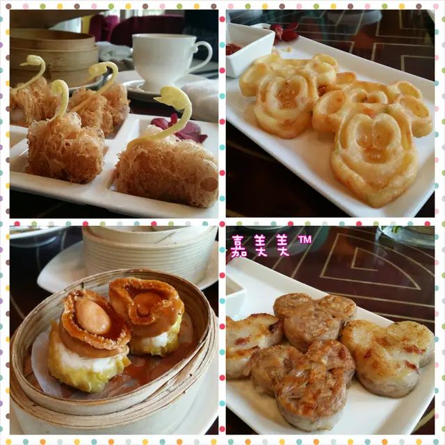米奇煎薄餅, 米奇鴛鴦糕, 荔蓉天鵝酥, 原隻鮑魚燒賣