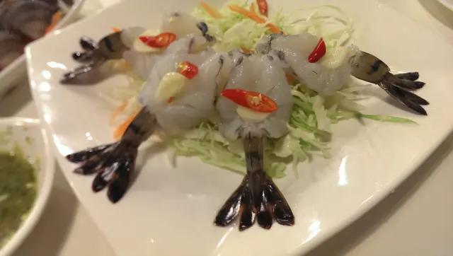 生蝦，都幾大隻，新鮮!