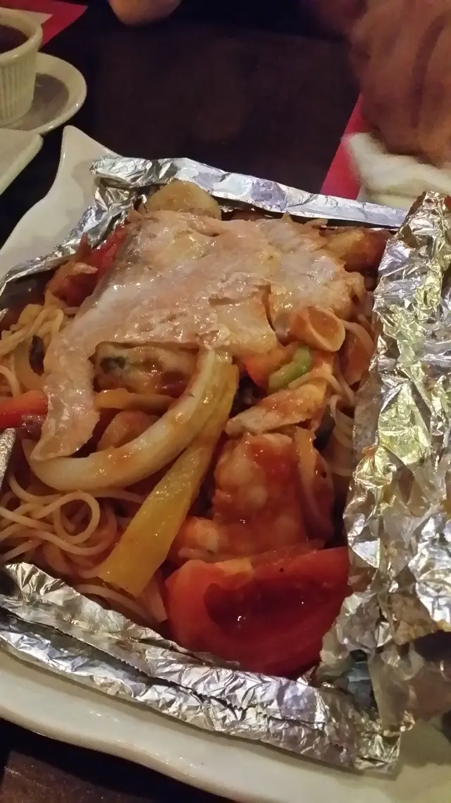 蕃茄汁海鮮意粉