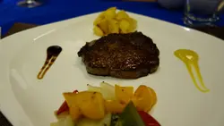 Pan-fried steak