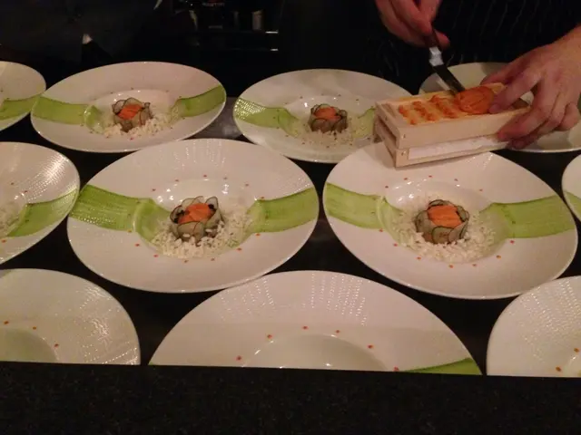 Tuna,Sea Urchin,Espelette,Rice