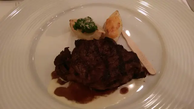Char-grilled rib eye