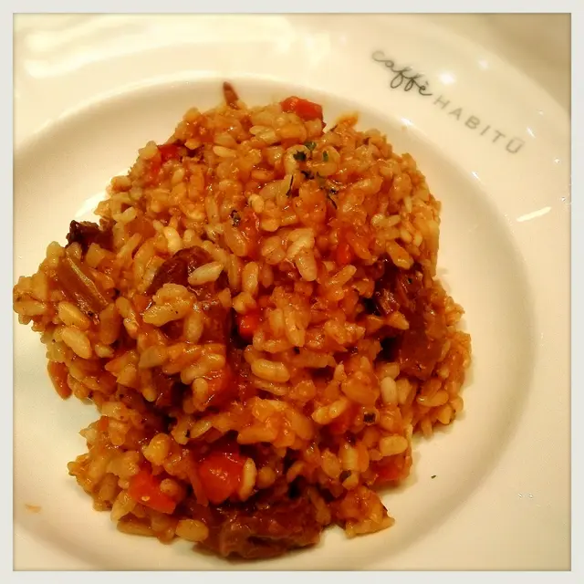 紅酒燴牛肉risotto