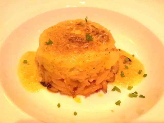 bake crab meat pudding