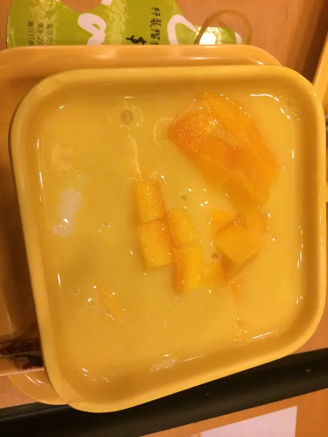 芒果豆花