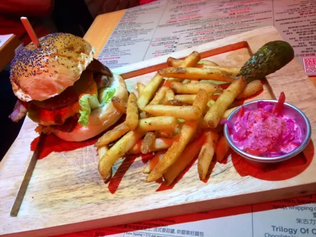 德州燒烤漢堡 ($83)