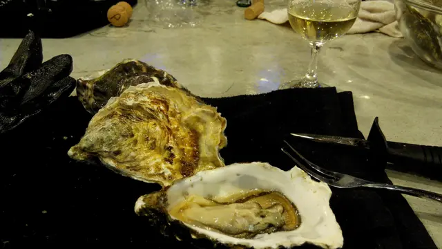 法國蠔味濃，帶有獨特的回甘甜味