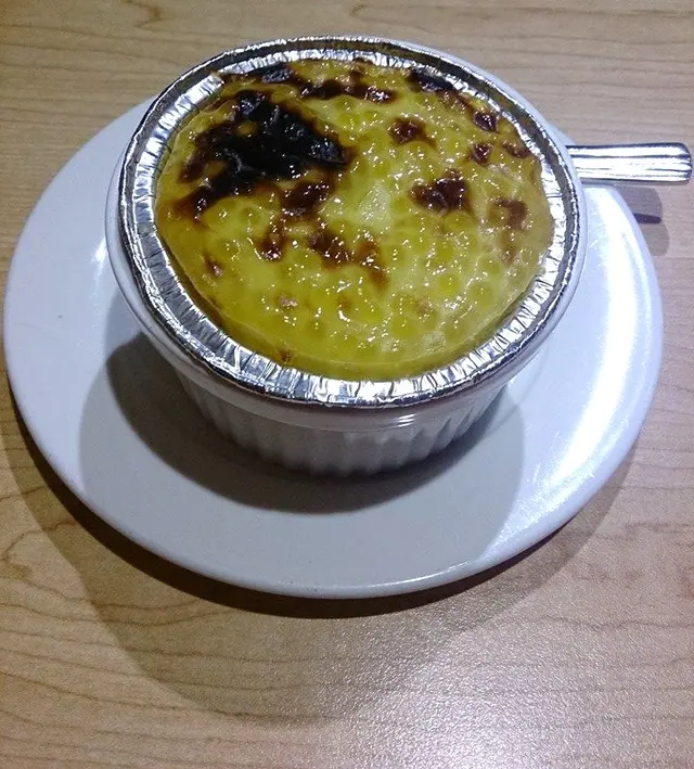 焗荔茸西米布甸