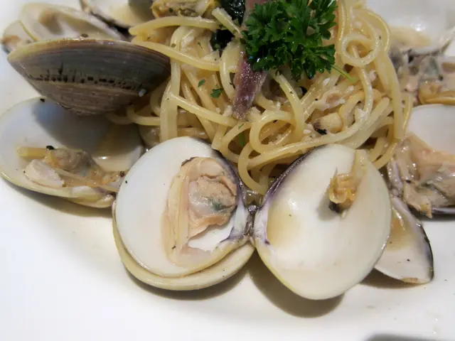 旁邊的蜆很大隻