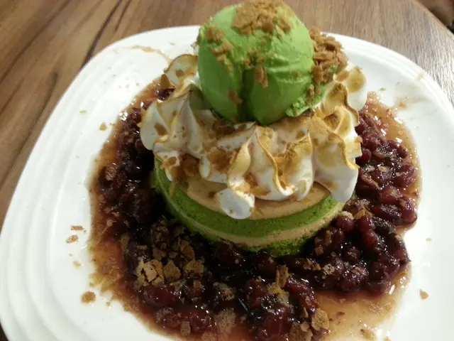 火焰緑茶木槺布甸