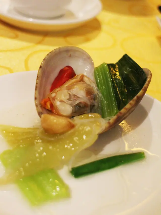 鹹菜胡椒浸花甲