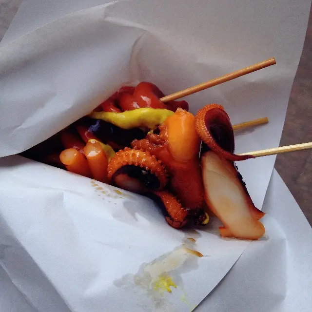 生腸, 墨魚, 雞腎