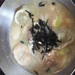 年糕餃子湯