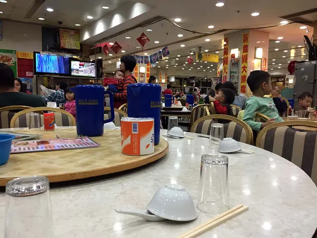 面積相當之大放有多張大小不一的檯,大排檔格局就當然環境會差境,但不至於污糟。