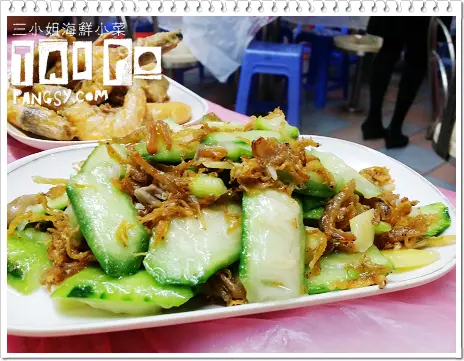 銀魚蝦乾炒勝瓜