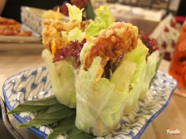 炸軟殻蟹紙米卷