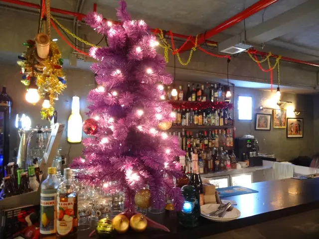 店內充滿聖誕氣氛!