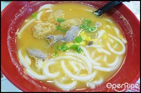 豬潤魚腐通心米線(蕃茄魚湯) - Happyfisherman Restaurant in Tai Kok Tsui 
