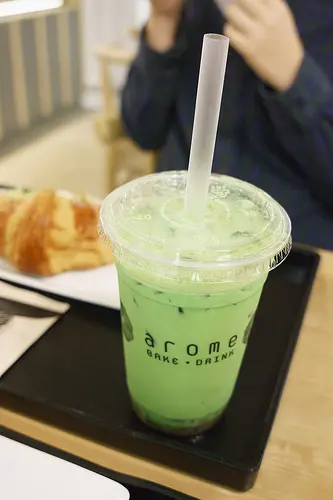 3.6牛乳紅豆抹茶冷飲