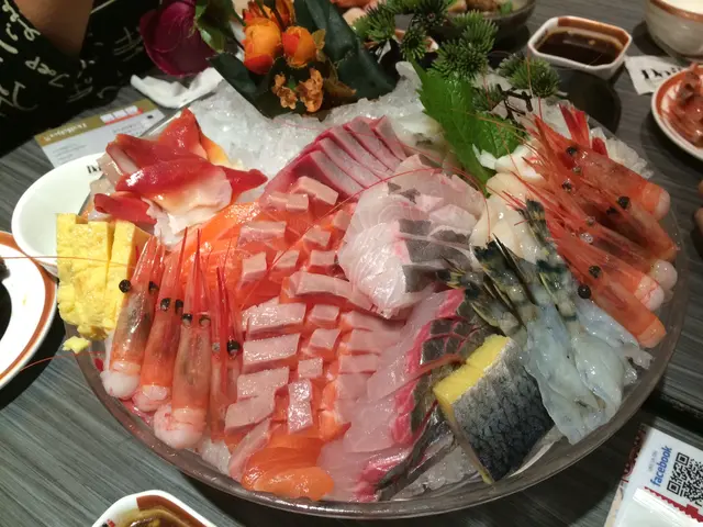 Sashimi 10人分量之第1round