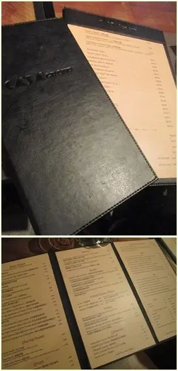 多款生蚝的名字, 当然亦有其他菜式