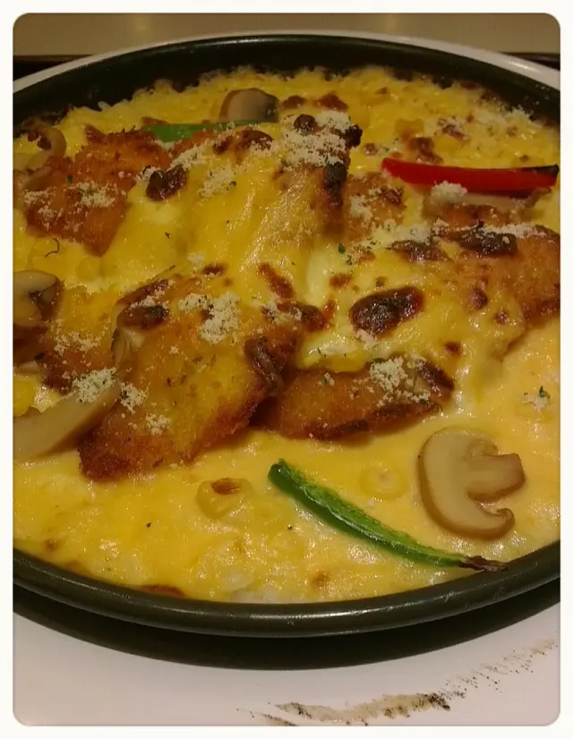 飯博士 白汁魚柳焗飯