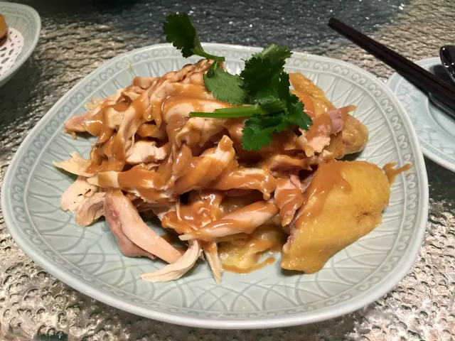 麻醬手撕雞