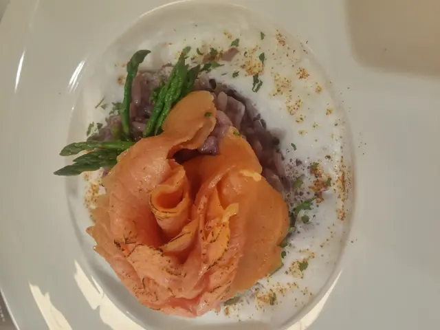 黑松露甘筍三文魚意大利飯