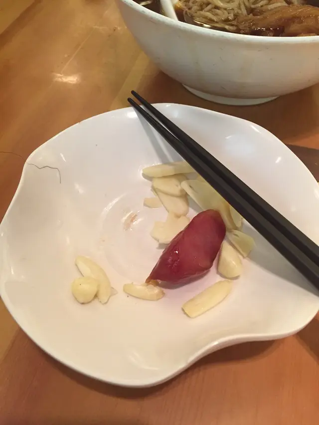 吃了一部分才影的，份量不多