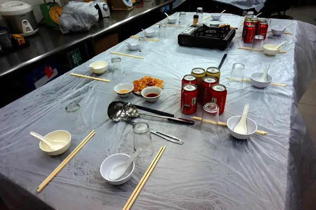 餐枱佈置「地踎」