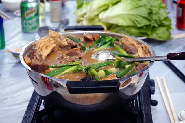 雙冬生碧羊腩煲