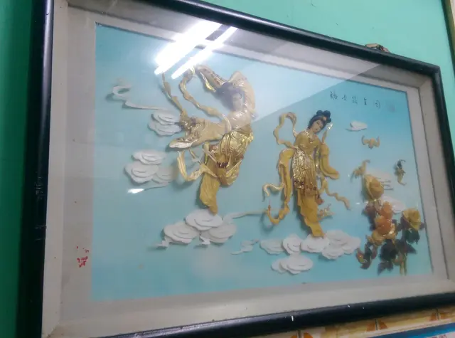 立體浮雕畫手工精細!