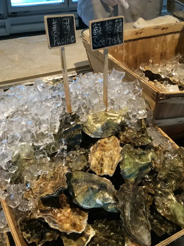 來自美國同蘇格蘭的生蠔